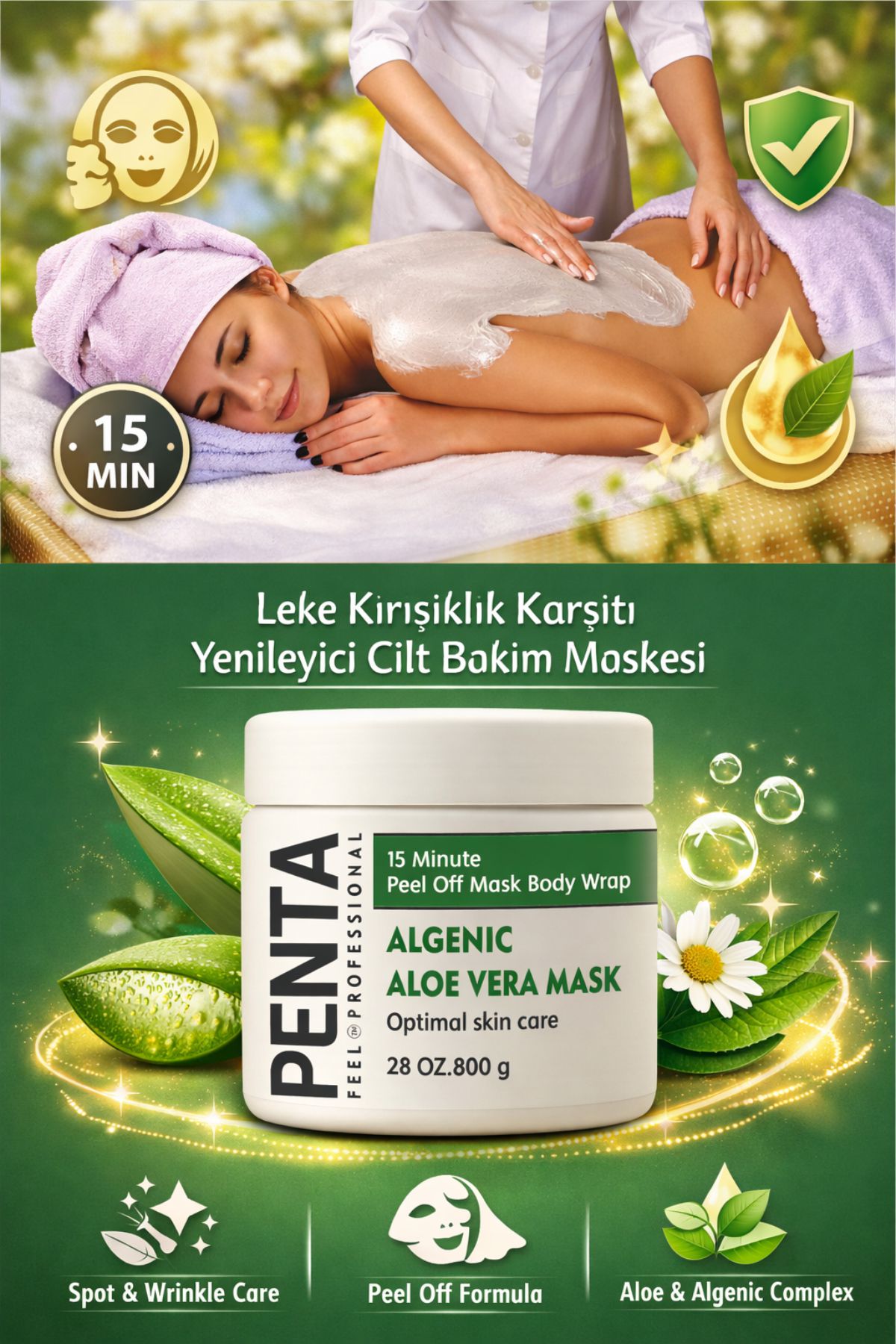 Penta Algenic Aloe Vera Peel-Off Maske